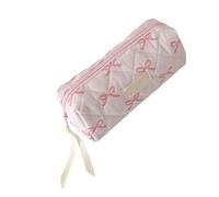 Obotsnoi Elegante estuche de lápices con lazo de 7.55 x 3.38 x 2.91 pulgadas, bolsa grande para bolígrafos, bolsa de cosméticos de viaje para estudiantes, mujeres y adultos, bolsas de alta capacidad