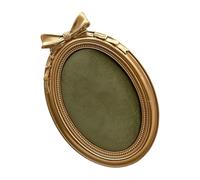 Obotsnoi Elegante soporte de exhibición de joyas de resina con forma de lazo, adecuado para almacenamiento de collares, aretes y escaparate decorativo, elegante marco de exhibición de joyas