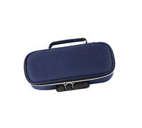 Obotsnoi Estuche de lona de alta capacidad con 4 secciones, organizador portátil para bolígrafos, estuche de viaje para cosméticos, d