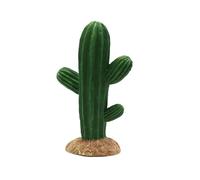 Obotsnoi Exquisites - Decoración de cactus hecha a mano, simulación de plantas de cactus para paisajismo para acuarios y reptiles, hábitat, resinas estables, planta del desierto