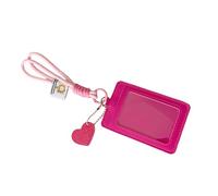 Obotsnoi Funda protectora de poliuretano para tarjetas de crédito, bolsa de exhibición de fotos, colgante, protector de tarjetas coleccionables para estudiantes, organizador ligero de reuniones, b