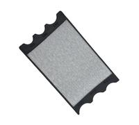 Obotsnoi Herramienta de lijado de tacos de piscina de dos caras de materiales ABS, tamaño compacto para un pulido rápido y durabilidad, tabla de lijado portátil