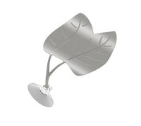 Obotsnoi Hojas artificiales para paisajismo acuático con ventosas, agua dulce, agua salada, acuarios, hábitat, hamaca, decoración, plantas de acuario falsas