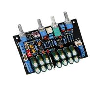 Obotsnoi JRC5532 - Placa de tono de escenario frontal de 12-15 V, placa amplificadora de potencia HIFI Tone High Bass Home Amplificador preamplificador