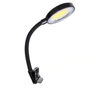 Obotsnoi Lámpara de acuario USB ajustable con iluminación de espectro completo, diseño seguro y eficiente de energía para el hogar, lámpara moderna de acuario