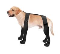 Obotsnoi Leggings grandes para perro, resistentes al agua, ropa de manga para lamer, ropa de lluvia, ropa protectora suave resistente a la ropa