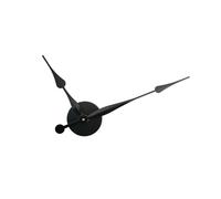 Obotsnoi Mecanismo de reloj de pared grande con manecillas extralargas de 385 mm, resistente, para decoración del hogar, manecillas largas de metal, mecanismo de cuarzo