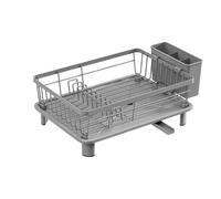 Obotsnoi Moderno soporte escurridor de cubiertos con varillas reforzadas y diseño de múltiples compartimentos para organizar la cocina, organizador de herramientas de cocina
