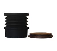 Obotsnoi Molinillo de café de silicona, tolvas de café de silicona, accesorios para máquina de café espresso, pieza de reparación, limpiador de molinillo