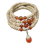 Obotsnoi Natural Star Bodhi - Cuentas de madera budista para mindfulness y yoga, unisex budista