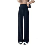 Obotsnoi Pantalones acogedores de alta elasticidad para embarazo, banda ajustable para el vientre, protección contra el clima frío, diseños de tela de poliéster, pantalones de maternidad, pantalones