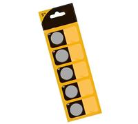 Obotsnoi Paquete de 5 pilas de botón de litio de 3 V 2032 para relojes, coches, placas base, electrónica pequeña, batería de botón de uso diario