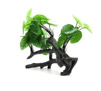 Obotsnoi Planta artificial de madera flotante para peceras, simulación de paisaje, madera flotante, paisajismo, planta decorativa, diseño de paisaje de acuario