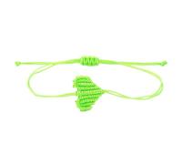 Obotsnoi Pulseras de cordón trenzado con diseño de corazón, unisex, símbolo de amor, hecho a mano, accesorio de joyería para parejas, cadena de muñeca, talla única, como se describe