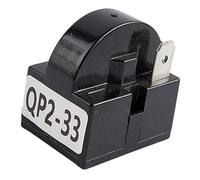Obotsnoi QP2-12 -22-33 PTC Start Refrigerador PTC Arrancador para compresor, congelador, refrigerador, fácil instalación, compresor de arranque