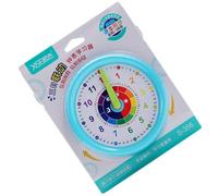 Obotsnoi - Reloj de enseñanza para niños y niñas, escritorio de aprendizaje educativo para hablar, aprender a decir herramienta de enseñanza