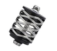 Obotsnoi Suspensión de resorte trasero de acero / eje de metal, suspensión de resorte de bicicleta, bicicleta plegable, bloque trasero, bicicleta de choque