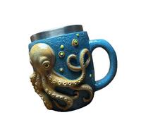 Obotsnoi Taza funcional de pulpos que sirve como adorno para el hogar o tazas prácticas para eventos familiares, vasos interactivos para promotores de placer