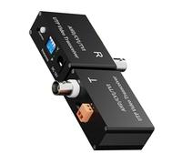 Obotsnoi Transmisores Plug and Play de 1 canal para cámaras analógicas que eliminan la distorsión de la imagen a través de la distancia, convertidor de transmisión de video sin pérdidas