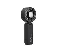 Obotsnoi Ventilador de mano USB rápido de 9 m/S, turbo, 100 niveles, silencios, dispositivo de refrigeración largo para oficina, colgar el cuello, viajes, circuladores de aire portátiles silenciosos