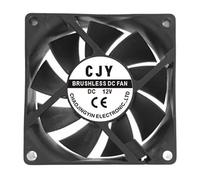 Obotsnoi Ventilador de refrigeración silencioso de 70 mm, 5 V, 12 V, 24 V, disipación de calor para computadora, accesorios de juego, rodamiento hidráulico de bajo ruido