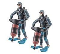 Obotsnoi Zonas de adición en miniatura de criaturas marinas tradicionales que mejoran la belleza del agua, resina, decoración de naufragios para acuarios