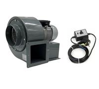 OBR200 Ventilador industrial con 500W Regulador de Velocidat, Ventilación Extractor Ventiladores ventiladore industriales Axial axiales extractores centrifugo aspiracion radial centrifuga extractore