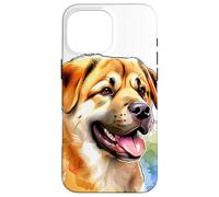 Obra de Arte de Acuarela de Perro Rafeiro do Alentejo Carcasa para iPhone 16 Pro MAX
