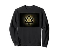 Obra de arte de la estrella de David, diseño de símbolo judío Sudadera
