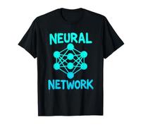 Obra de Arte de tecnología de Graffiti de Red neuronal Camiseta