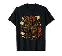 Obra de Arte de Unicornio mecánico Steampunk Camiseta