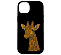 Obra De Arte De Vida Silvestre De Giraffe Head Wildlife Carcasa para iPhone 14 Plus