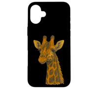 Obra De Arte De Vida Silvestre De Giraffe Head Wildlife Carcasa para iPhone 16 Plus