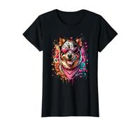 Obra de Arte del día de San Valentín del Perro Ganado Australiano Camiseta gráfica económica