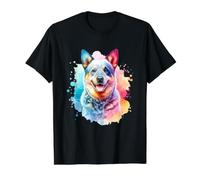 Obra de Arte del Grupo de pastoreo de Perros de Ganado a Camiseta gráfica económica