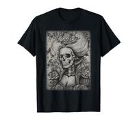 Obra De Arte del Tatuaje De La Reina del Cráne Camiseta