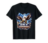 Obra de Arte Dominion Eagle Sky Power Camiseta