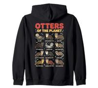 Obra de Arte educativa de la guía de Especies de Sudadera con Capucha