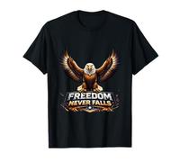 Obra de Arte irrompible de Freedom Eagle Camiseta