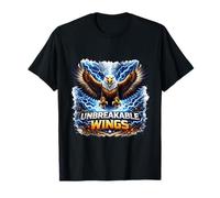 Obra de Arte irrompible Eagle Storm Power Camiseta
