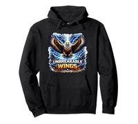 Obra de Arte irrompible Eagle Storm Power Sudadera con Capucha