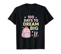 Obra de Arte Motivacional de la Escuela de 100 días Camiseta