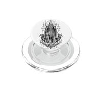 Obra de Arte sobre mitología rúnica de Tyr Norse War Justice Wolf PopSockets PopGrip para MagSafe