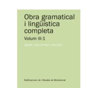 Obra Gramatical I Lingüistica Completa. Volum Ii