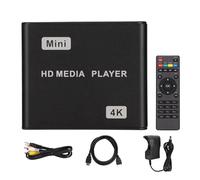 Obra maestra multimedia compacta, reproductor multimedia digital Full HD 1080P que ofrece imágenes nítidas y sonido rico, reproductor HDMI de