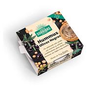 OBRADOR SORRIBAS - Hummus de Olivas Negras de Aragón, Fuente de Fibra, Apto para Dieta Vegetariana, Perfecto como Picoteo, 240g
