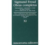 Obras Completas (vol.xi):cinco Conferencias Sobre Psicoanalisis; Recue