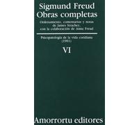 Obras Completas De Sigmund Freud - Volumen VI: Psicopatología de la vida cotidiana (1901)