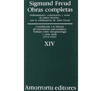 Obras Completas De Sigmund Freud - Volumen XIV: «Contribución a la historia del movimiento psicoanalítico»,