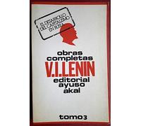 OBRAS COMPLETAS DE V.I. LENIN (tomo 3)